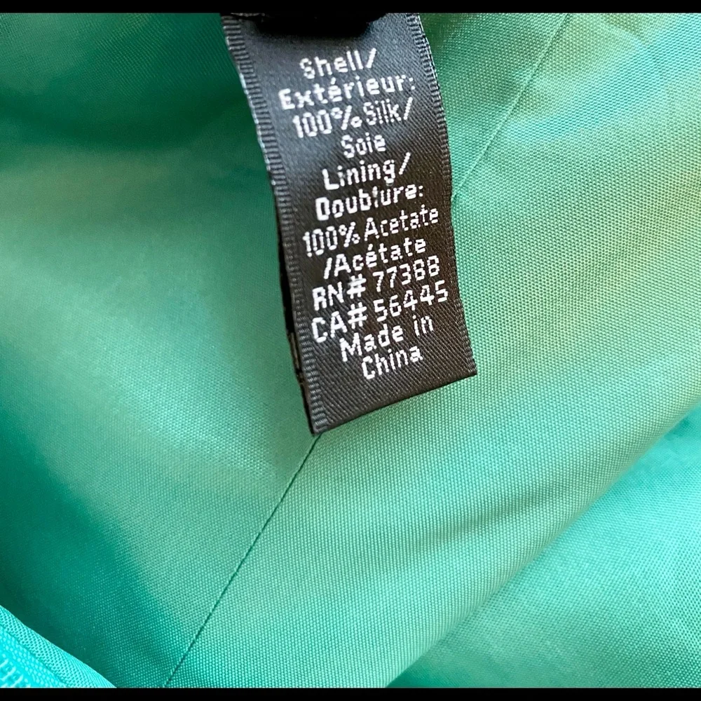J. Crew Collection Casbah Silk Strapless Dress Sz 2